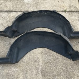 Set of Unlimited Rear Inner Fender Liners Pair OEM 04-06 Jeep Wrangler LJ