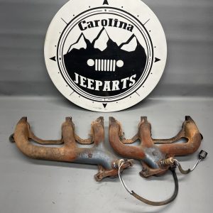 Engine Exhaust Manifolds Front & Rear OEM 00-06 Jeep Wrangler TJ/LJ