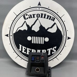 12V Outlet Lighter Center Dash Switch Bezel Blanks OEM 97-02 Jeep Wrangler TJ