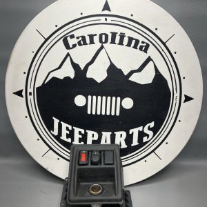 12V Outlet Lighter Center Dash Switch Bezel Blanks OEM 97-02 Jeep Wrangler TJ
