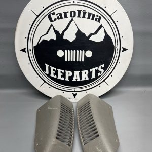 Pair of Speaker Trim Cover Bezel Khaki OEM 97-06 Jeep Wrangler TJ/LJ