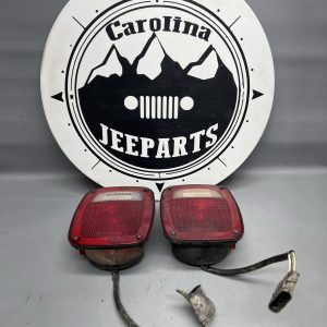 Pair of 97 Only Taillights Tail Lights Left & Right OEM Jeep Wrangler TJ