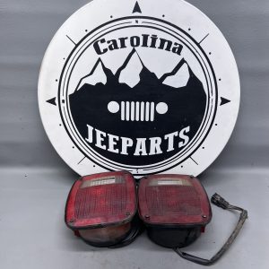 Pair of Taillights Tail Lights Rear Left & Right OEM 98-06 Jeep Wrangler TJ/LJ